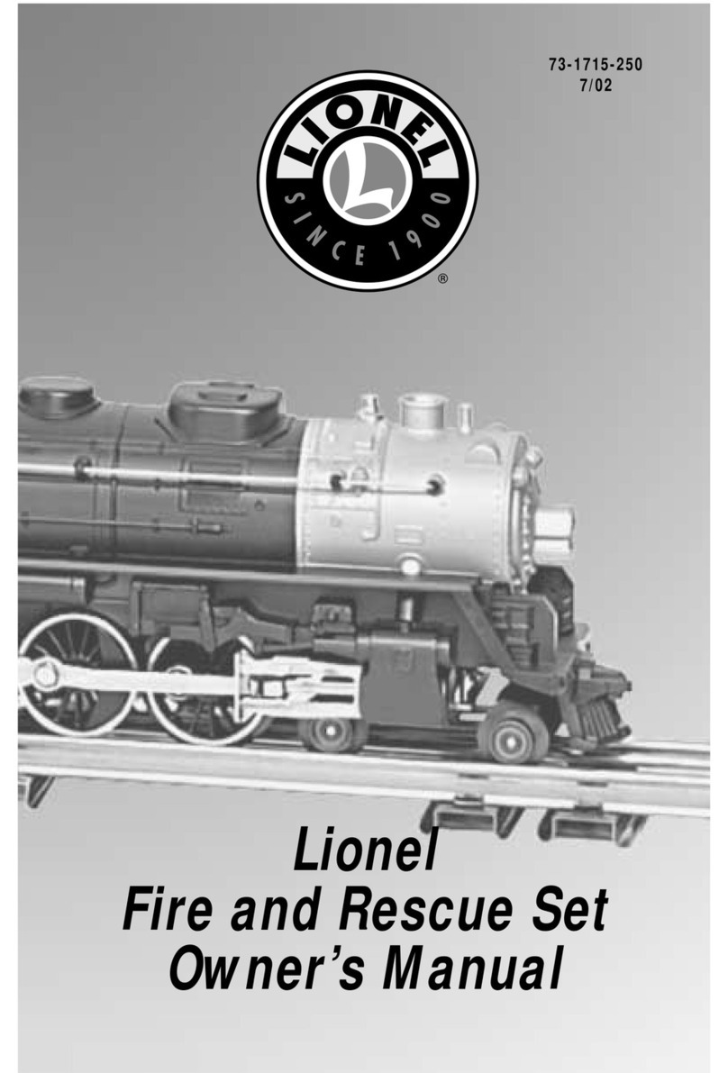 Lionel Fire Set owner's manual