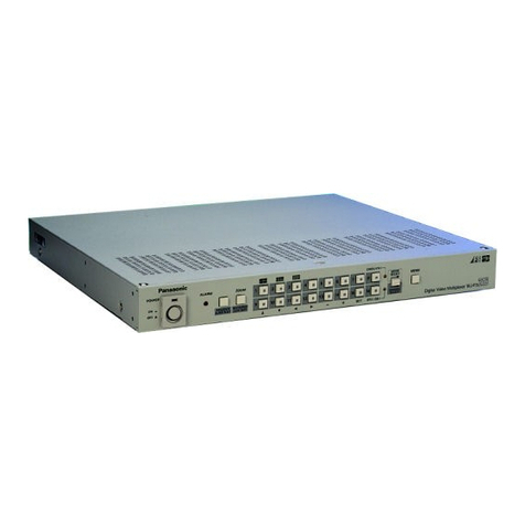 Panasonic WJFS216 - SWITCHER User manual