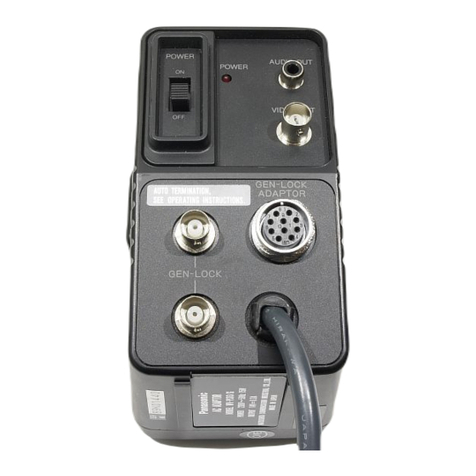 Panasonic WV-PS03 User manual