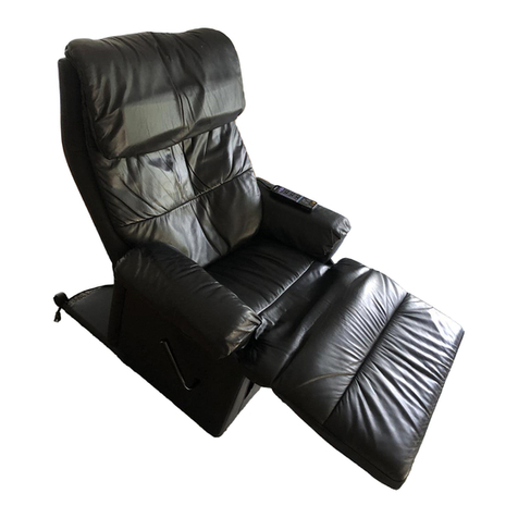 Panasonic EP1011 - MASSAGE LOUNGER User manual