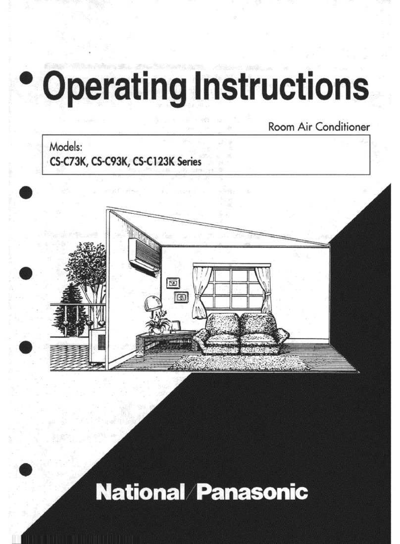 Panasonic CS-C73K Series User manual Panasonic CS-C73K Series User manual