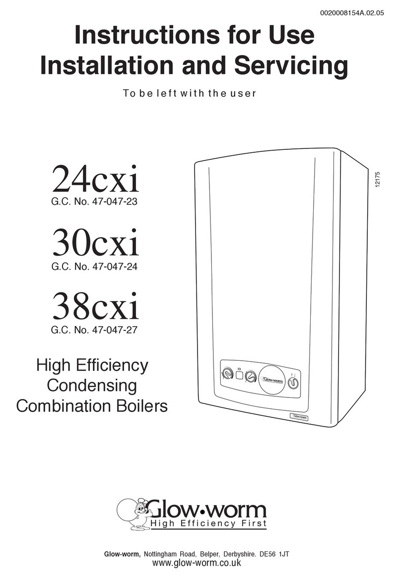 Glowworm Ultracom 24cxi Operating manual