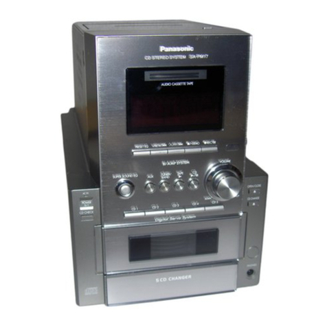 Panasonic SC-PM27 operating instructions