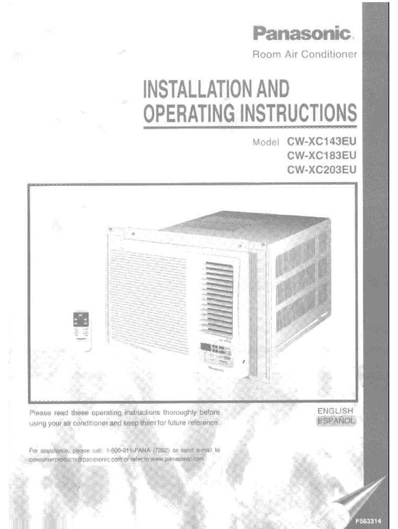 Panasonic CW-XC143EU User manual Panasonic CW-XC143EU User manual