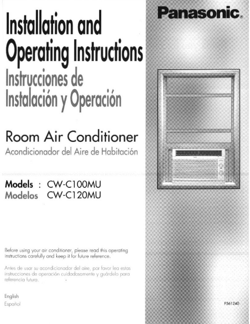 Panasonic CW-C100MU User manual
