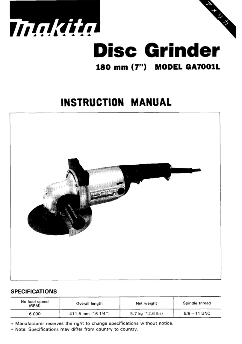 Makita GA700lL User manual