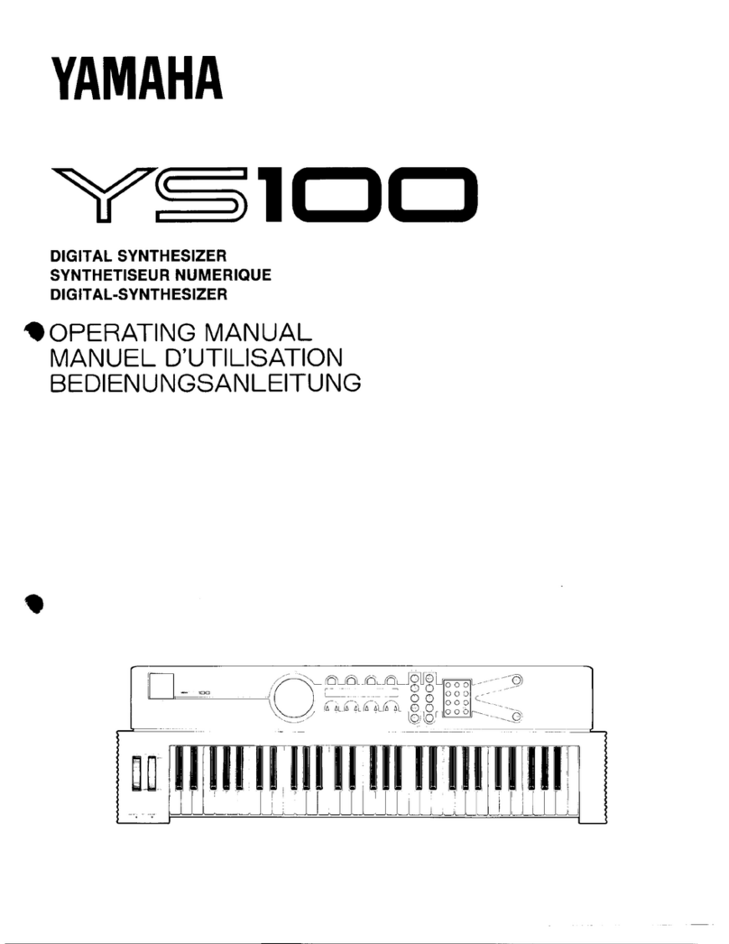 Yamaha YS100 User manual