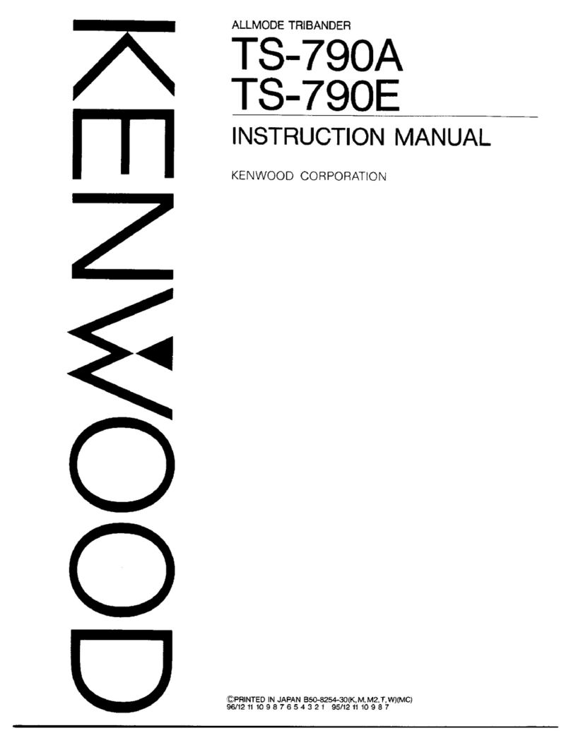 Kenwood TS-790A User manual