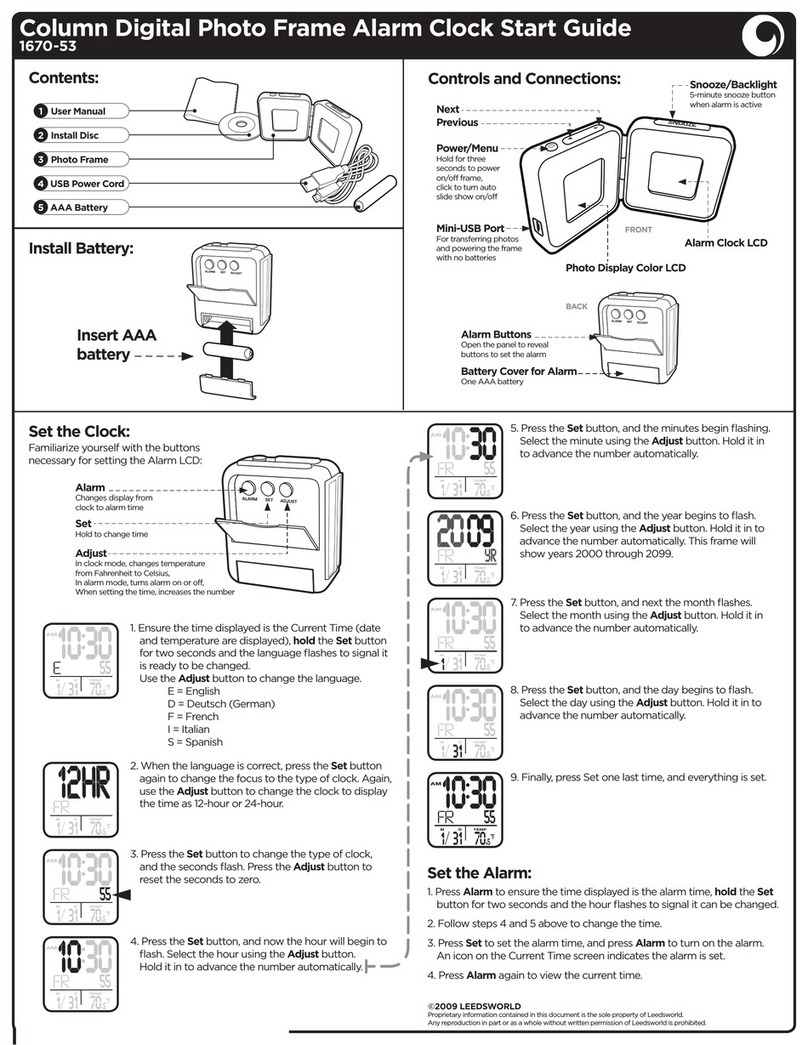Column 1670-53 Start guide