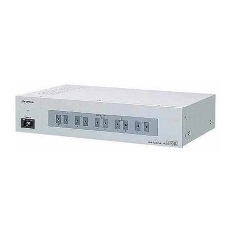 Panasonic AWHB505 - MULTIPORT HUB operating instructions