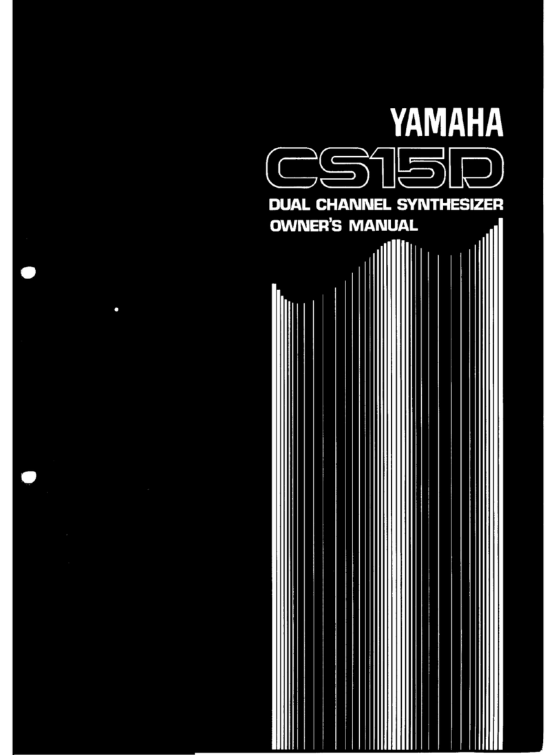 Yamaha CS15D User manual