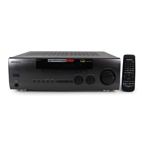 Kenwood VR-207 User manual