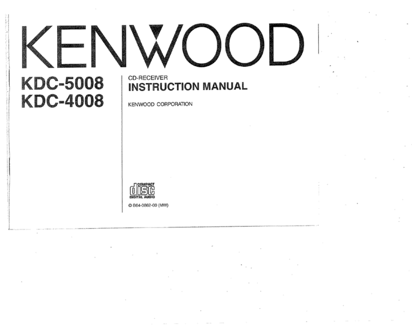 Kenwood KDC-5008 instruction manual