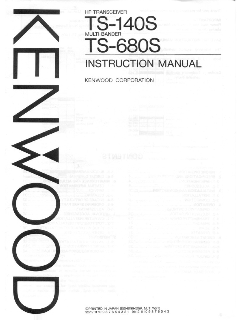 Kenwood TS-140S User manual