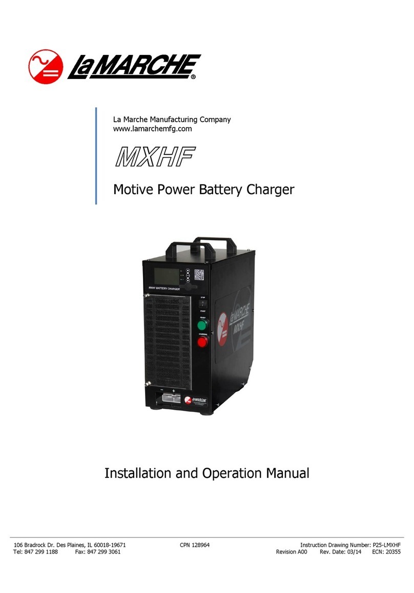 Lamarche MXHF Installation and operation manual Lamarche MXHF Installation and operation manual