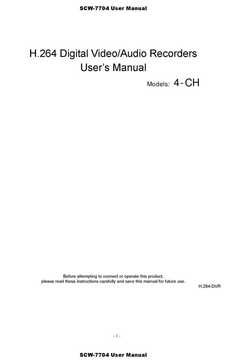 H.264 4-CH SCW-7704 user manual