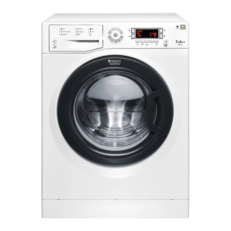Ariston WMD 843 Instructions for use