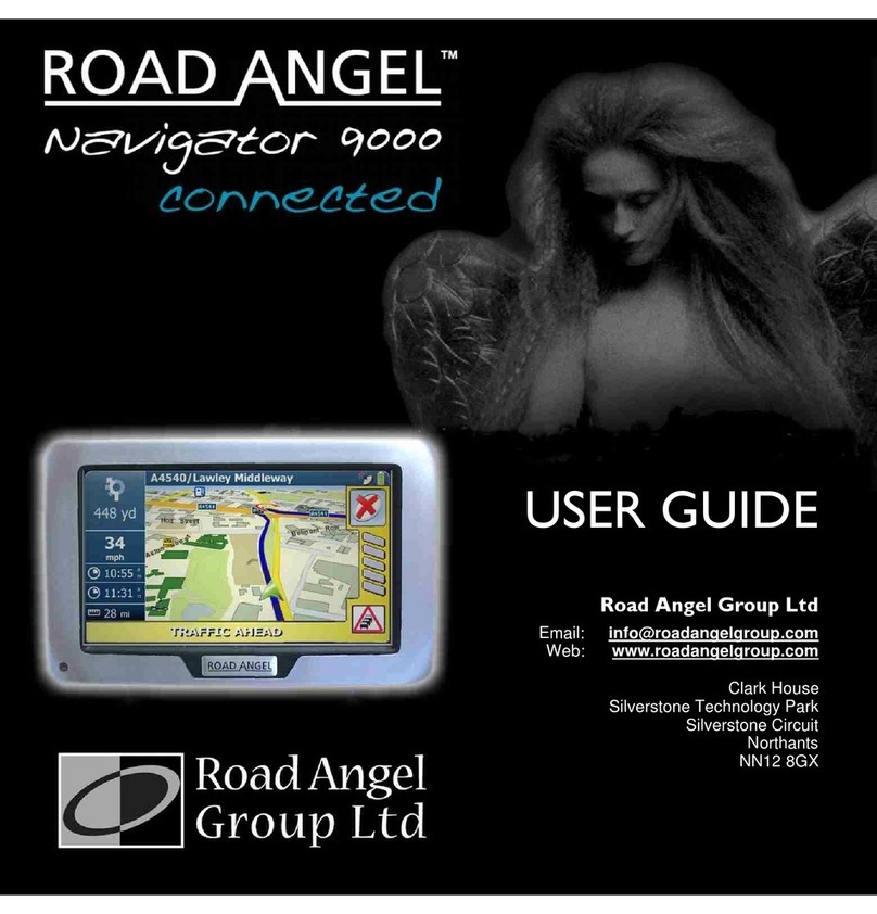 Road Angel Navigator 9000 User manual