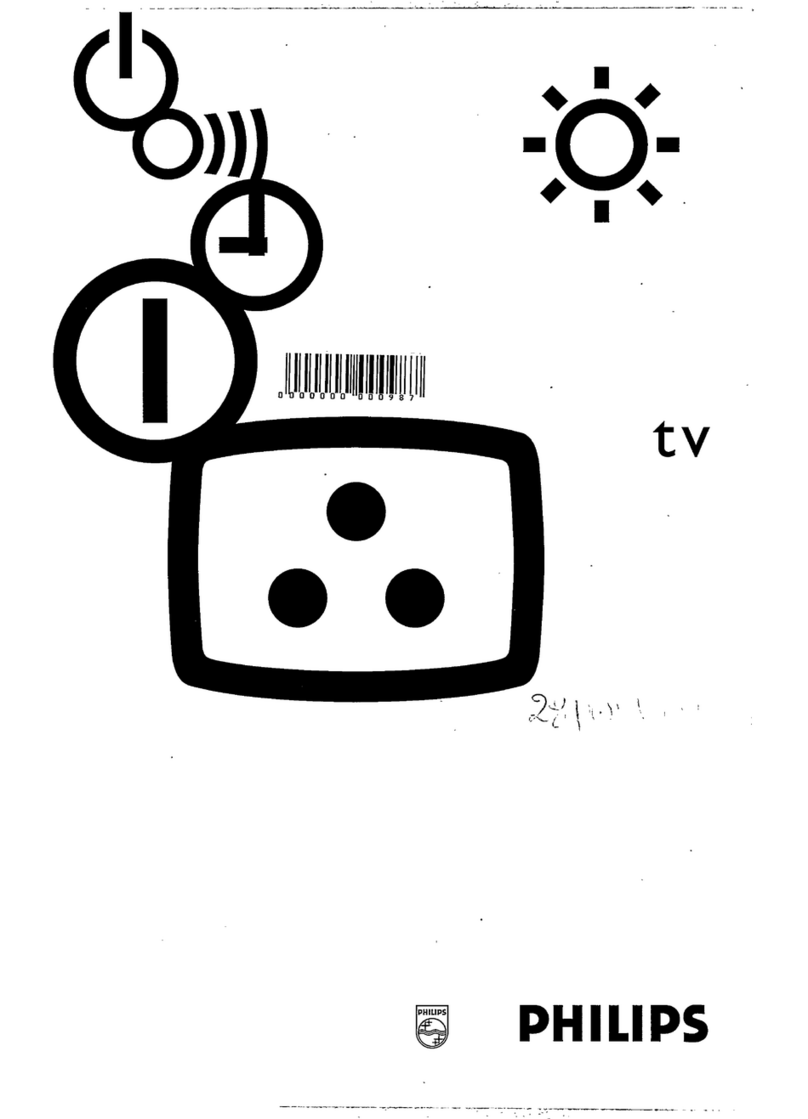 Philips TV User manual