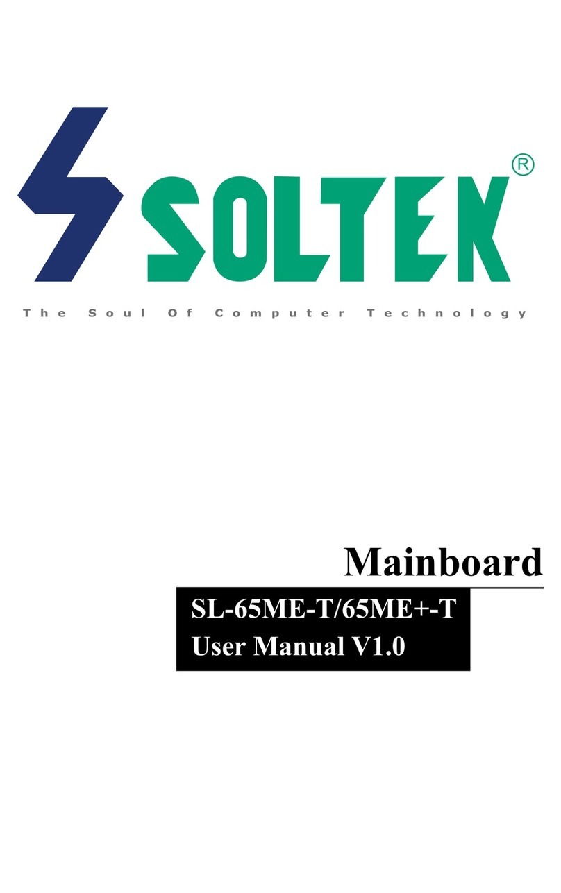 SOLTEK SL-65ME-T User manual