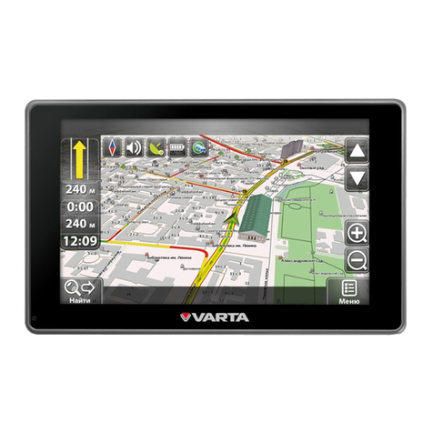 Varta V-GPS40 instruction manual