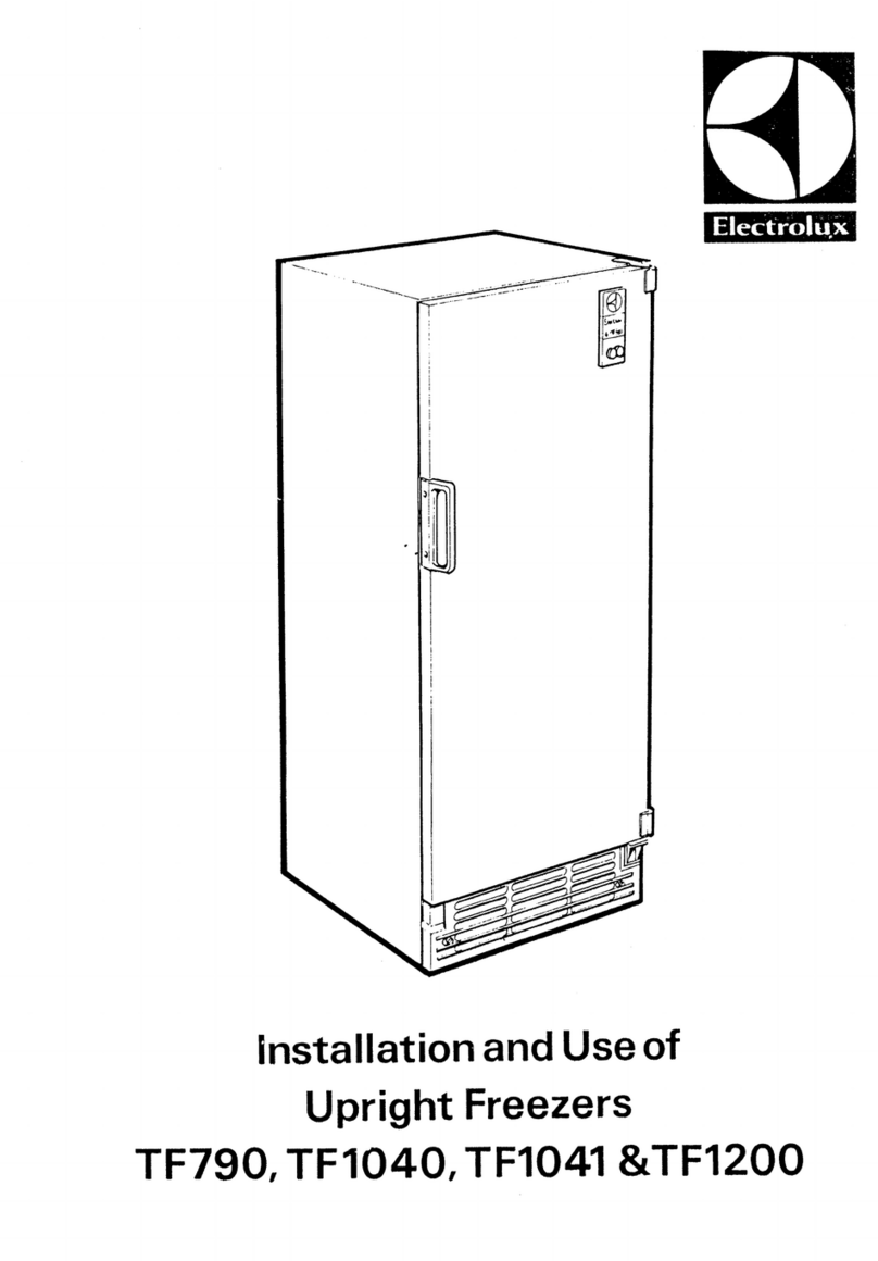 Electrolux TF790 Quick start guide