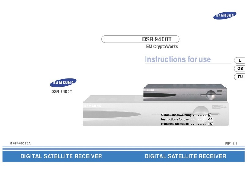 Samsung DSR 9400T User manual