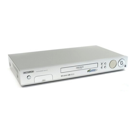 Samsung DVD-R121 instruction manual