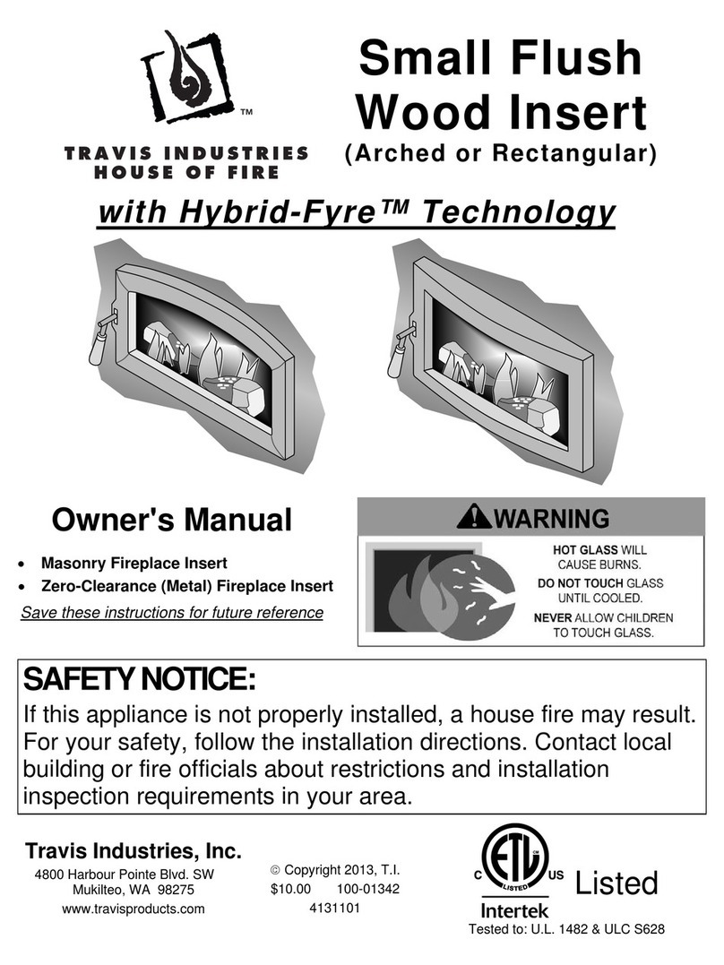 Travis Industries Small Flush User manual