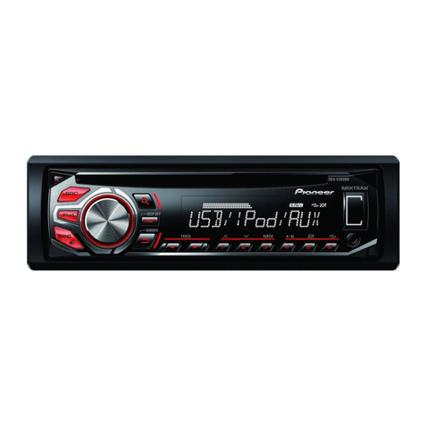 Pioneer DEH-X3650UI User manual