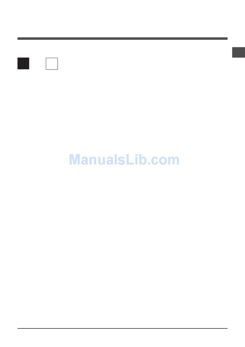 Ariston ARTXD 109 User manual