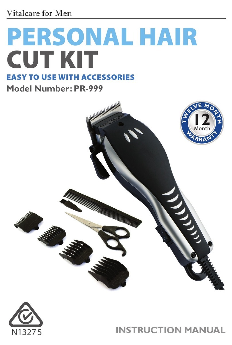 Vitalcare PR-999 instruction manual