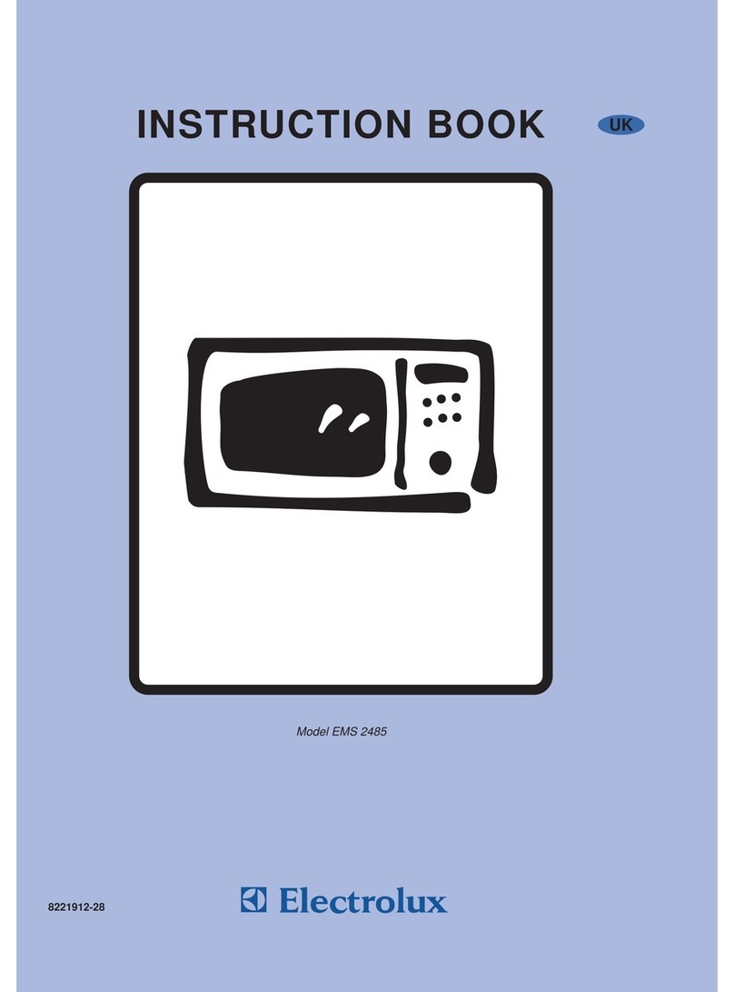 Electrolux EMS 2485 Instruction book