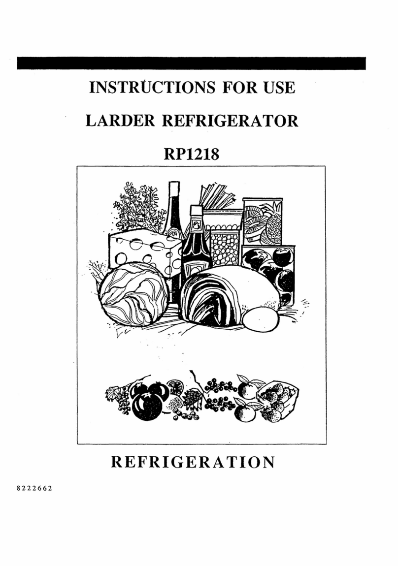 Electrolux RP1218 User manual
