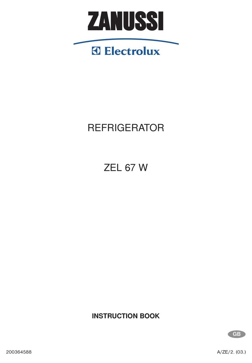 Zanussi Electrolux ZEL 67 W User manual