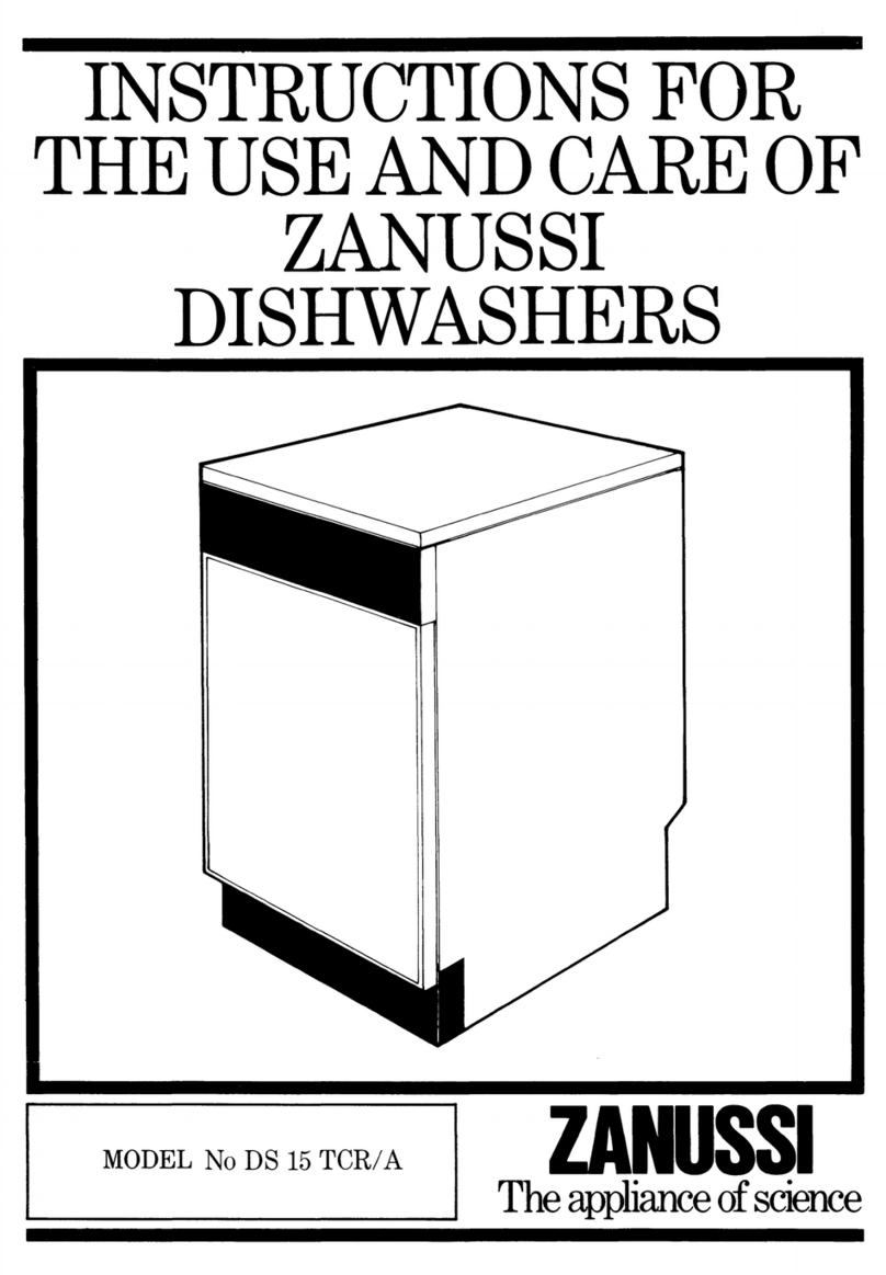 Zanussi DS 15 TCR/A Instructions for use and care
