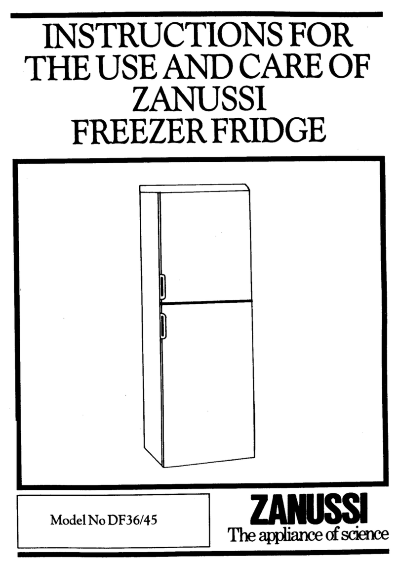 Zanussi DF36 Instructions for use