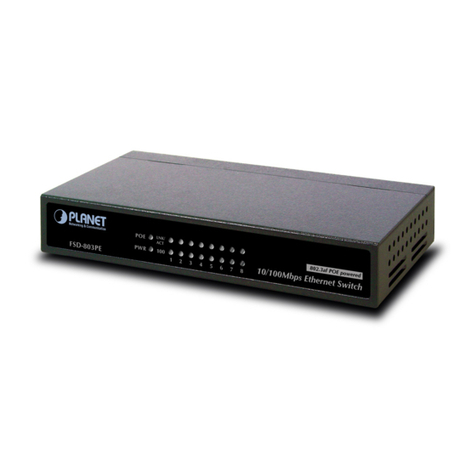 Planet FSD-803PE User manual