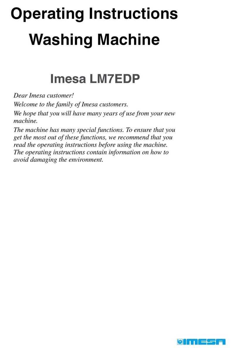Imesa LM7EDP operating instructions