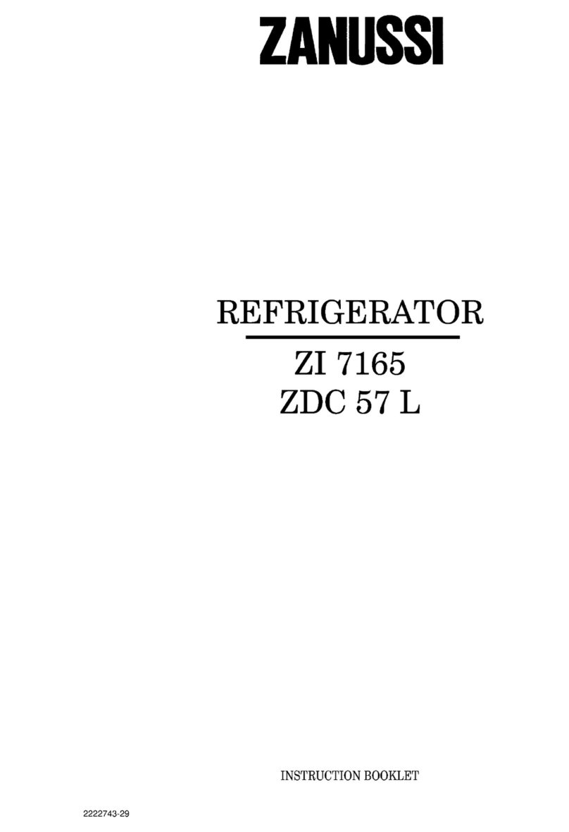 Zanussi ZDC 57 L Instruction booklet