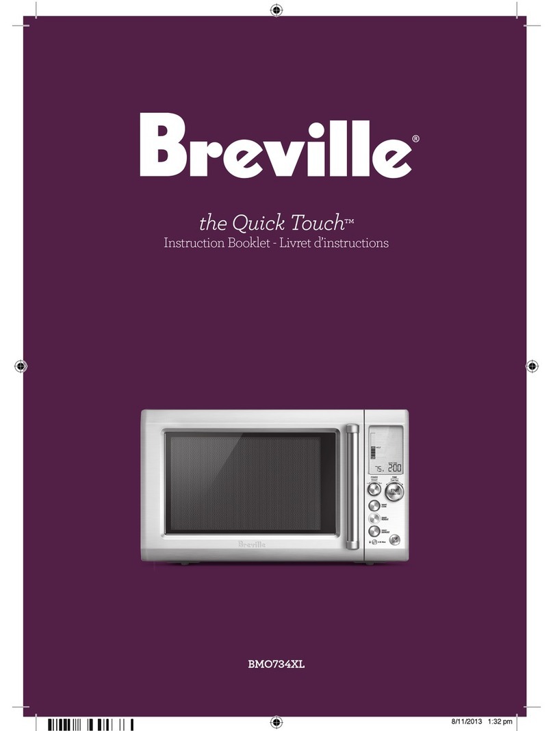 Breville BMO734XL Instruction booklet