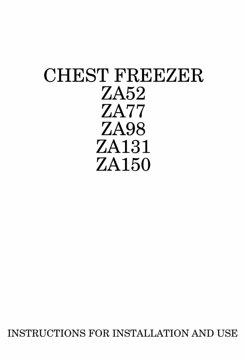 Zanussi ZA52 Instructions for use