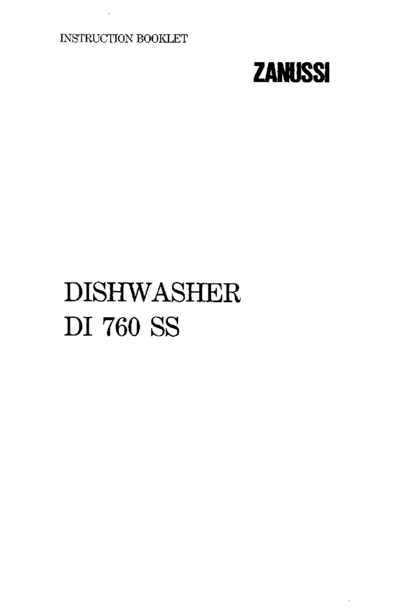Zanussi Di760SS User manual