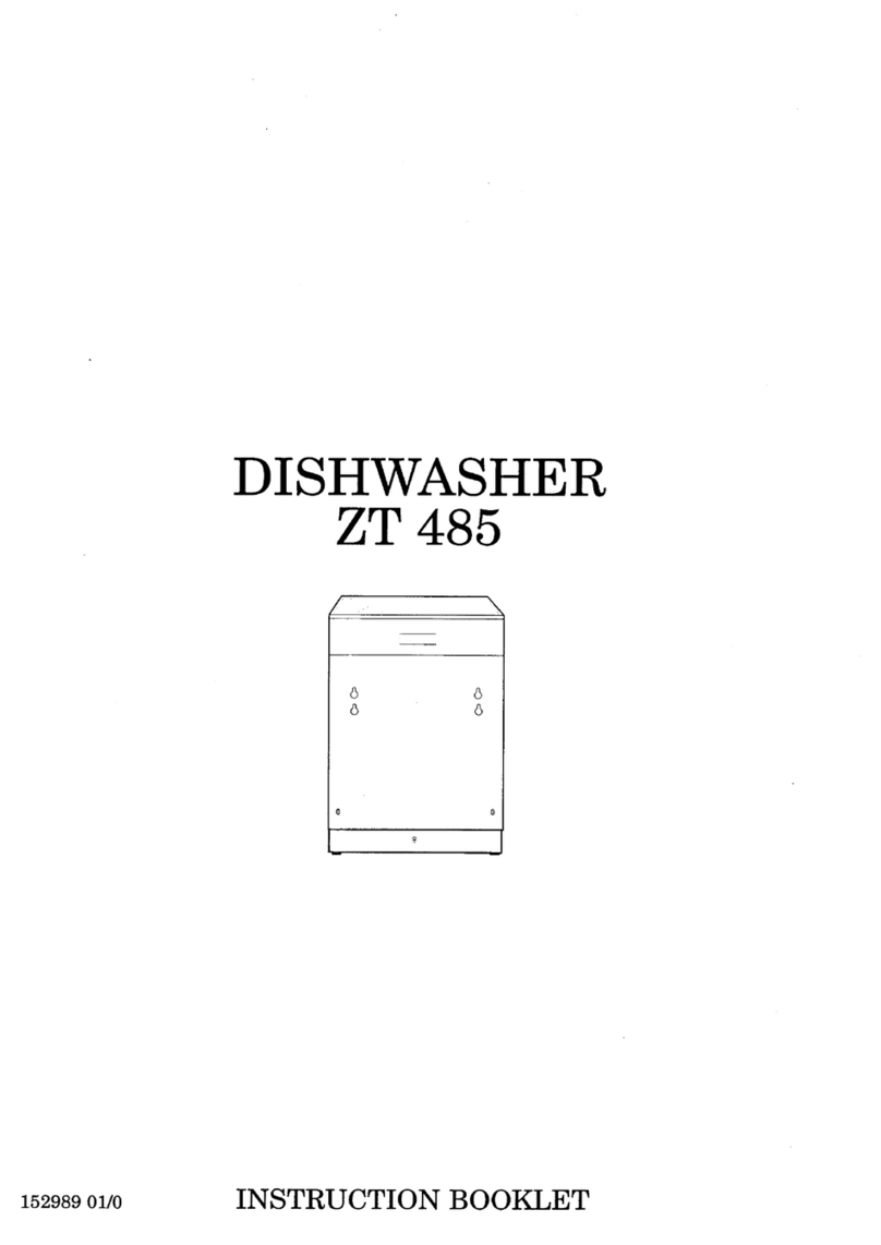 Zanussi ZT 485 Instruction booklet