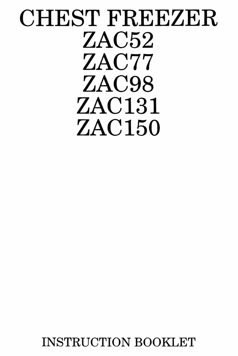 Zanussi ZAC52 Instruction booklet