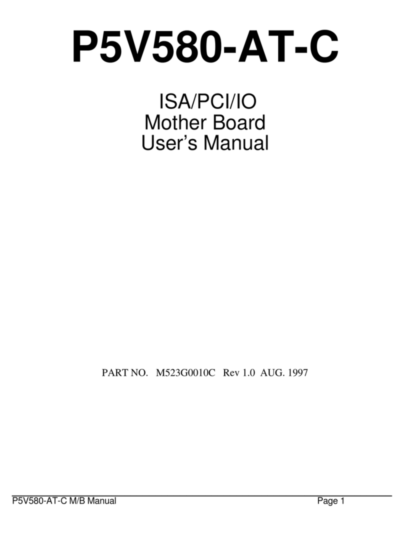 EFA P5V580-AT-C User manual