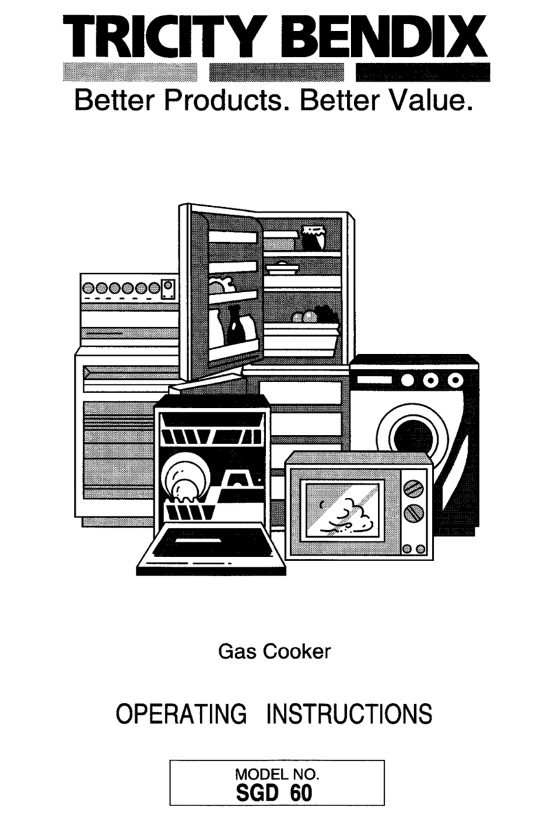 Tricity Bendix SGD60 User manual Tricity Bendix SGD60 User manual