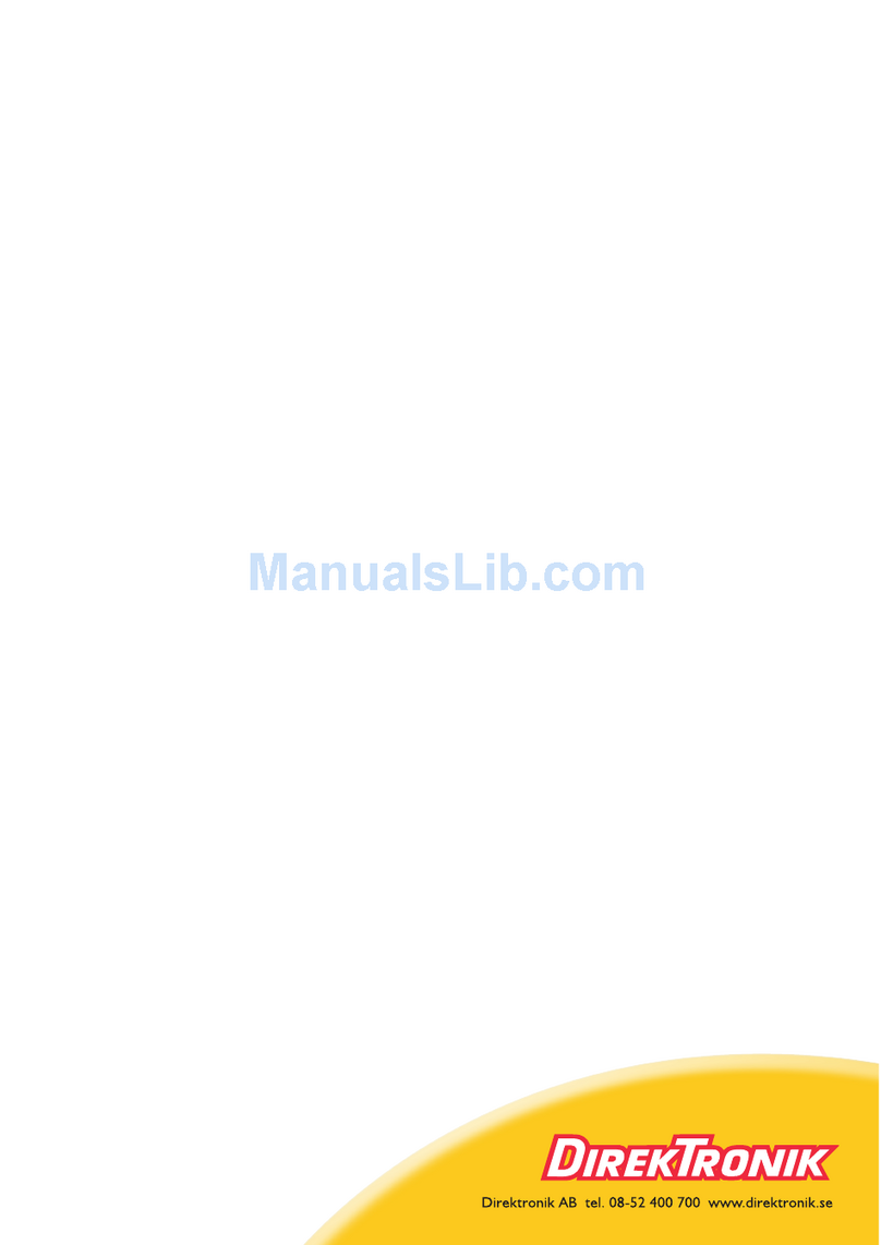 DirekTronik 28-0014 user manual