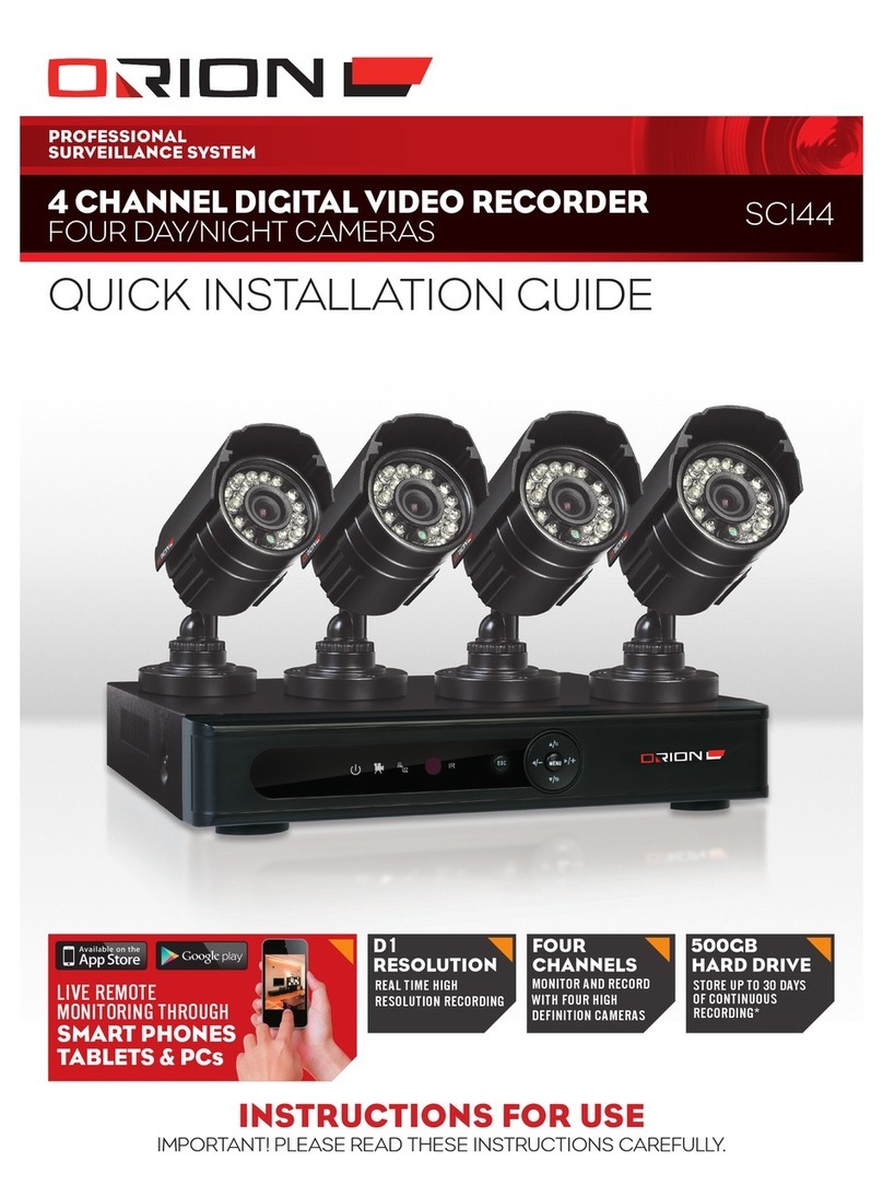 Orion SC144 User manual