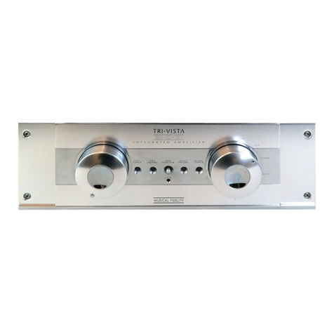 Musical Fidelity Tri-Vista 300 Instructions for use Musical Fidelity Tri-Vista 300 Instructions for use